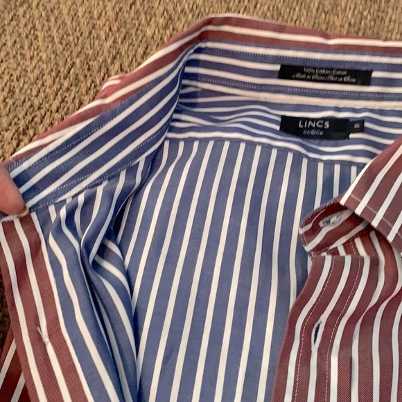 ⭐️Lincs, DC & Co.,Beautiful Men’s Shirt, Dual-Colors - Picture 7 of 7